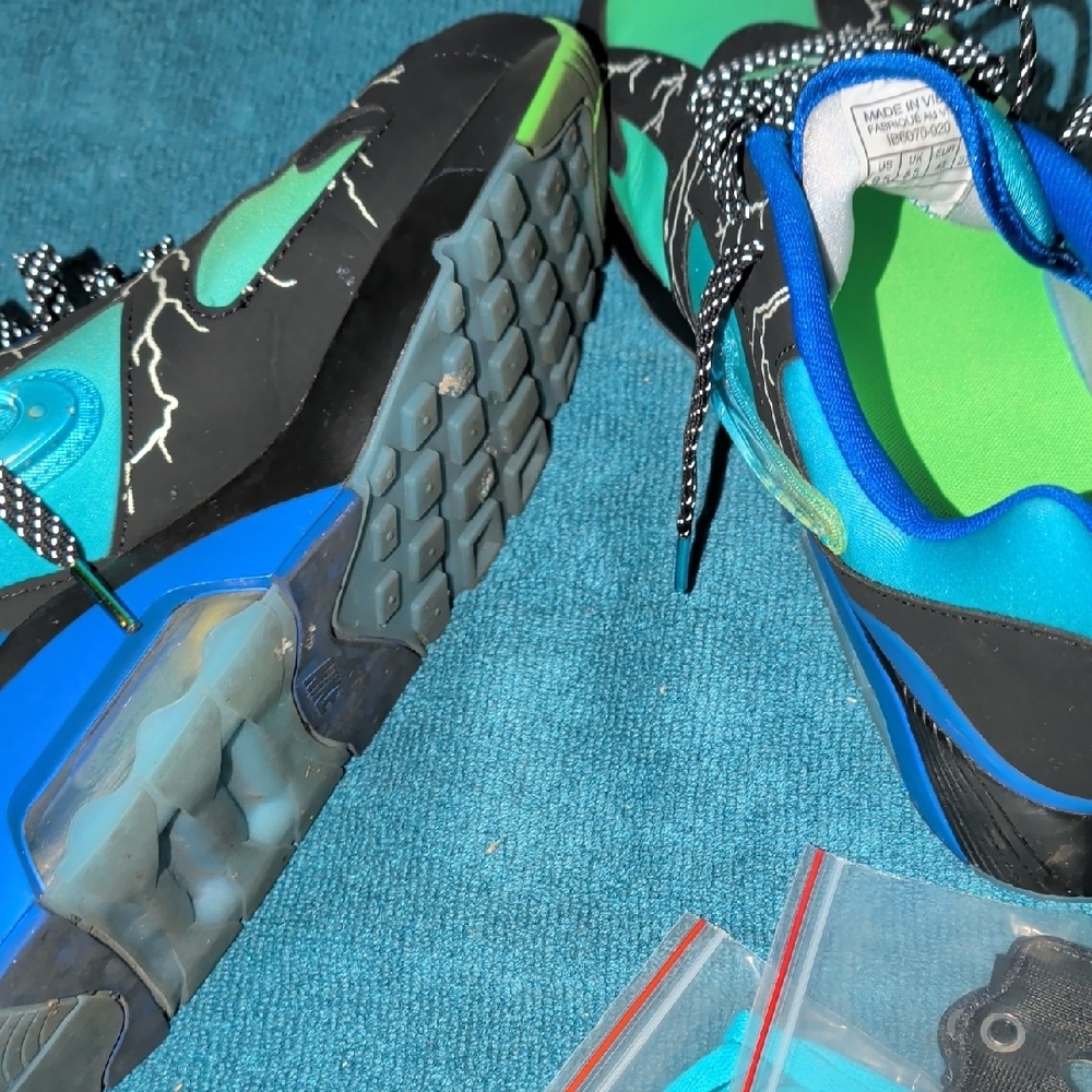 Nike Air Max 180 "Doernbecher Freestyle" Ja'Kai Taylor Sneakers Size 9.5 Used - Picture 10 of 14